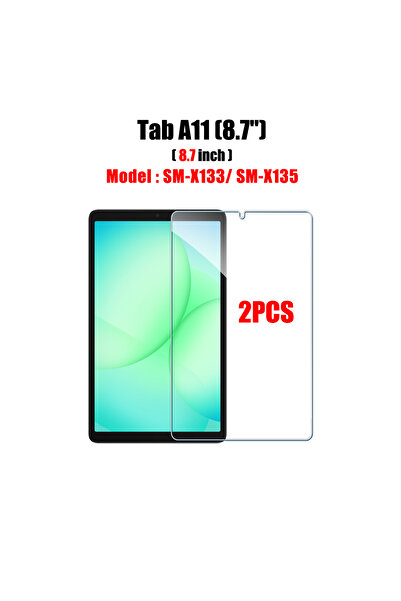 Choice A11 8.7in For Tab A11 Plus A11+ Tempered Glass Screen Protector On Tab...