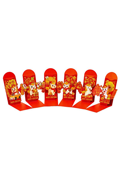 Choice A 2026 Year Of Horse 3d Red Envelopes Chinese Zodiac-Horse Red Packet ...