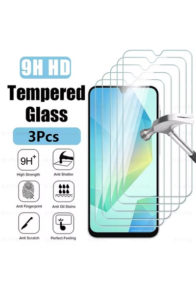 Choice1 واقي شاشة زجاجي مقوى لهاتف سامسونج A16 5G (3 قطع) - زجاج مقوى عالي ال...