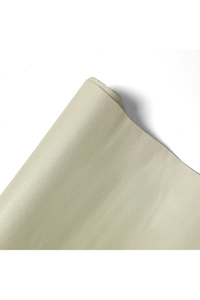 Choice7 فيلم جلد من البولي يوريثان بيج اللون، مقاس 35 × 100 سم، لاصق ذاتي لإص...