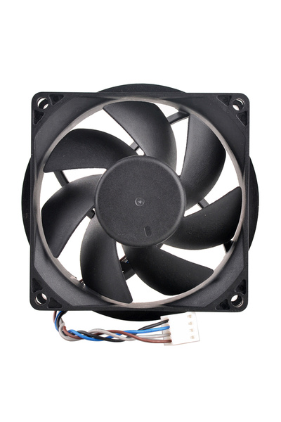 Choice مروحة يحافظ على البرودة سوداء بدون إضاءة RGB، موديل DF0802512RFUN، عال...