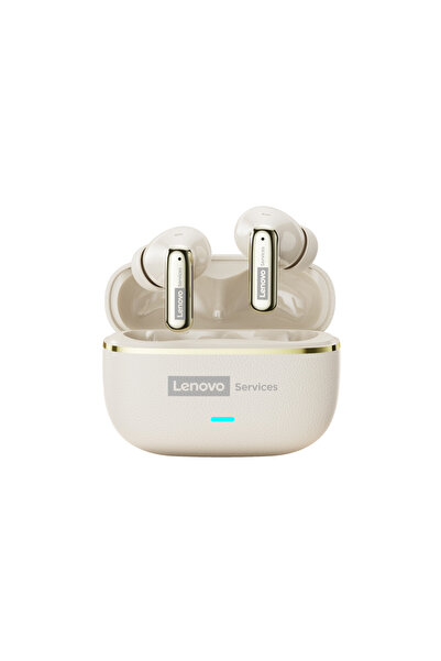 Choice سماعات أذن لاسلكية لينوفو بيج LE208، مزودة بخاصية إلغاء ضوضاء المكالما...