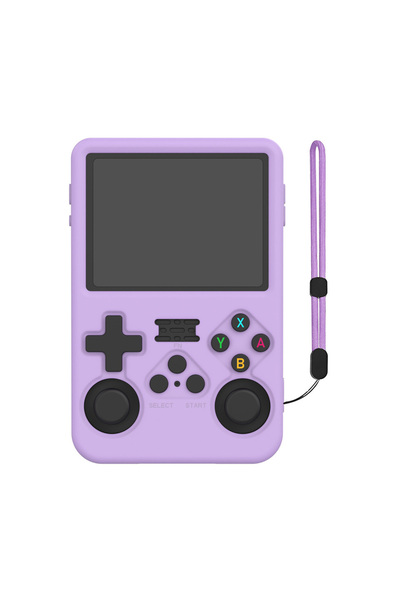 Choice1 جراب حماية بنفسجي اللون لجهاز الألعاب المحمول R36S، مصنوع من السيليكو...