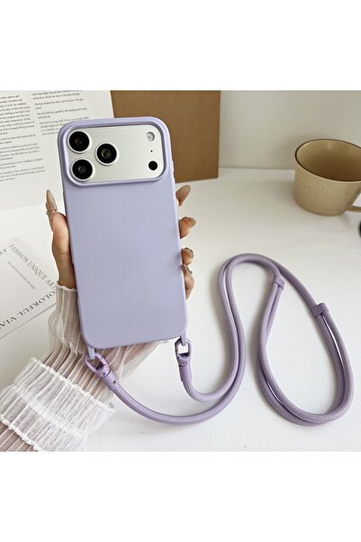 Choice46 for iPhone 17 Pro Purple Official Lanyard Case For iPhone 17 Pro Max...