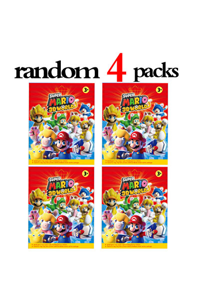 Choice6 مجموعة بانداي العشوائية المكونة من 4 عبوات (2-24 قطعة) من شخصيات أنمي...