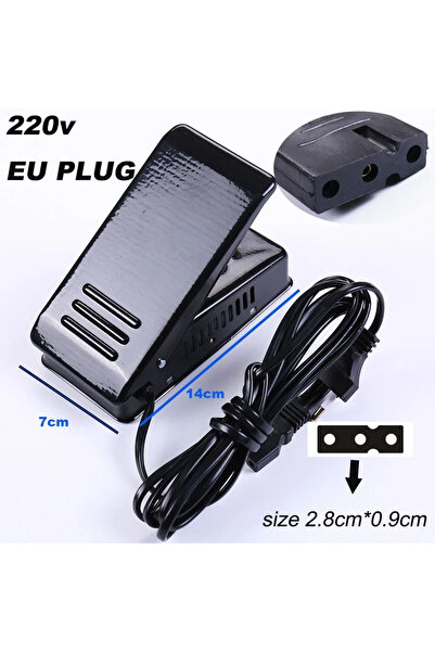 Choice6 ماكينة خياطة موديل 4، 220 فولت، دواسة قدم، وحدة تحكم في السرعة، مفتاح...