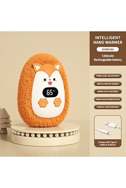 Choice Gift Packaging SHIBA INU Plush Hand Warmer Winter Mini Portable Three-...