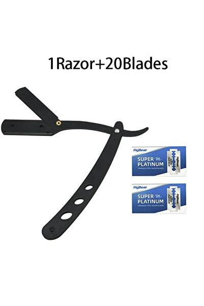 choice2 ماكينة حلاقة يدوية قابلة للطي للرجال C635-1razor ذات 20 شفرة، ذراع حل...