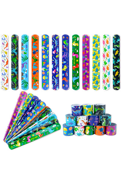 Choice4 10pcs random-B 10pcs Happy Birthday Slap Bracelets Birthday Party Sla...