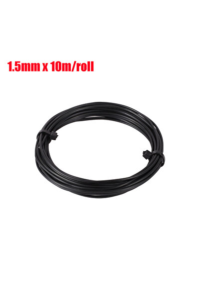 Choice6 قطعة واحدة من أسلاك باي المصنوعة من الألومنيوم، بقطر 1.5 مم وطول 10 أ...