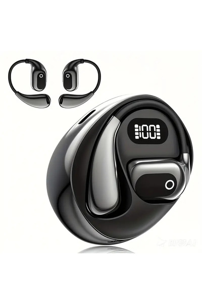 Choice1 black 2025 new AI real-time translation headset, LED power display, 1...