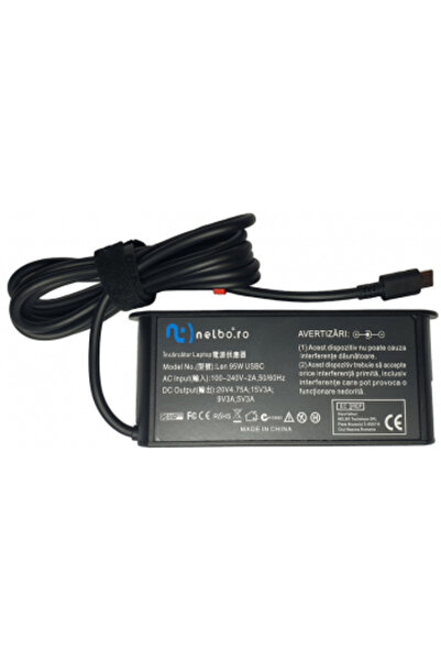 nelbo Incarcator laptop compatibil cu Lenovo SA10R16876 95W 20V 4.75A mufa US...