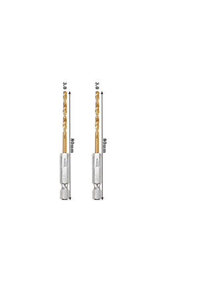 Choice10 قطعتان (3 مم) من مجموعة رؤوس مثقاب ستونجو المكونة من 13 قطعة، بأقطار...