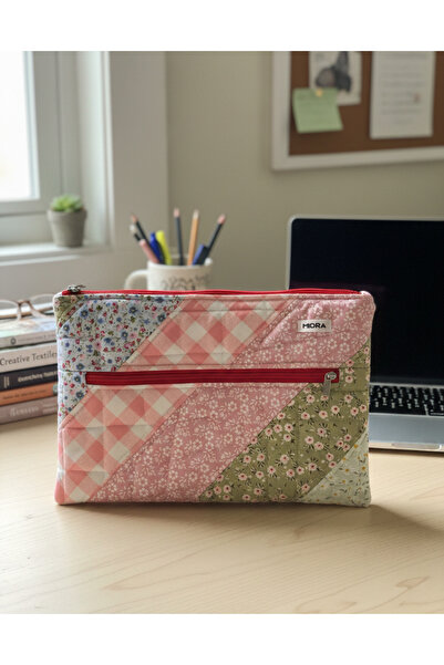 MIORA BAG Patchword Laptop Çantası- 13-14 Inç
