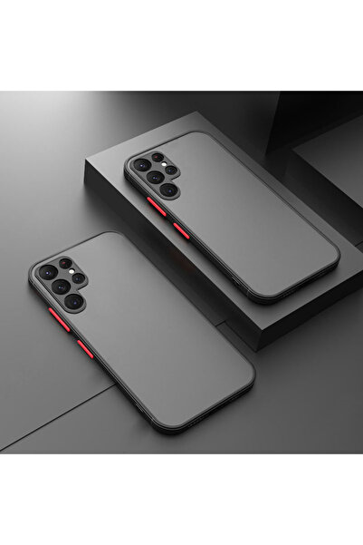 Choice36 جراب هاتف S24 ULTRA أسود مقاوم للصدمات لهواتف S25 S24 S23 FE S22 Ult...