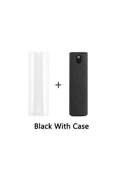 Choice5 بخاخ منظف شاشات من الألياف الدقيقة 2 في 1، أسود اللون، بدون سائل، منا...