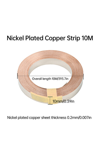 Choice4 شريط T2 نقي لكل شريط / مطلي بالنيكل لكل شريط 5 أمتار 10 أمتار لحزمة ب...