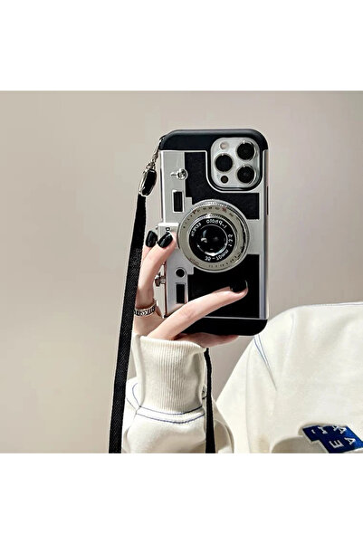 Choice11 جراب جلد بتصميم كاميرا ثلاثية الأبعاد مستوحى من مسلسل إميلي في باريس...