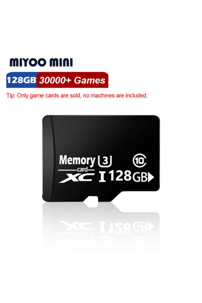 Choice1 بطاقة ذاكرة 128 جيجابايت (بطاقة TF، بطاقة SD) لجهاز ألعاب MIYOO MINI ...