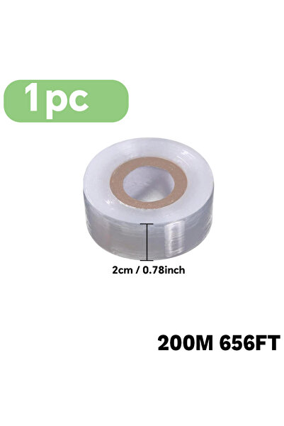 Choice شريط تطعيم صديق للبيئة وقابل للتحلل الحيوي، بطول 200 متر وسمك 2 سم، غش...