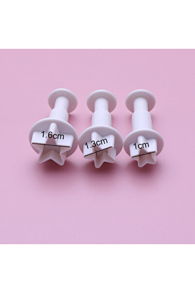 Choice9 3 قطع على شكل نجمة، 3-12 قطعة من قطاعات البسكويت الهندسية البلاستيكية...