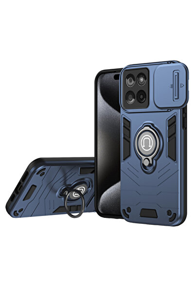 Choice12 غطاء حماية أزرق مقاوم للصدمات من مادة TPU لهاتف موتورولا إيدج 60 برو...