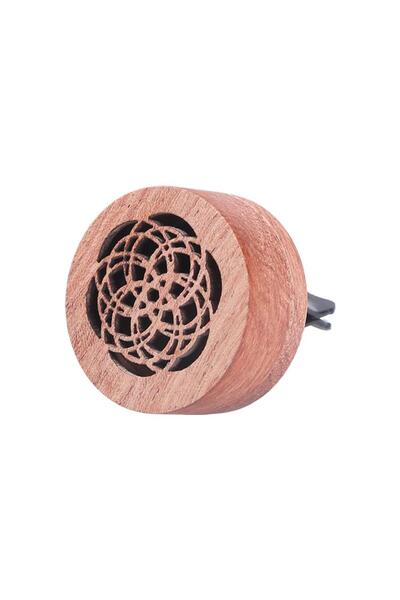Choice B Wooden Aroma Diffuser Car Essential Oil Diffuser Car Vent Clip Woode...
