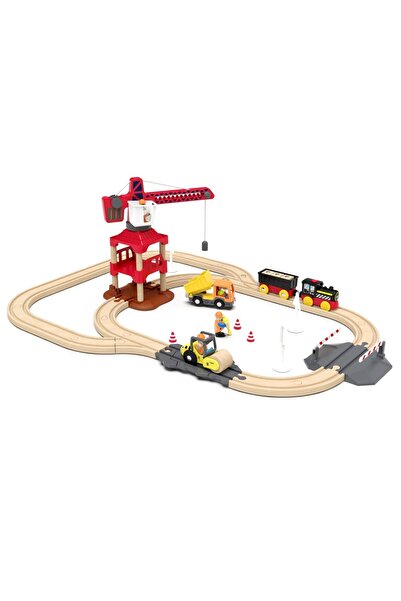 choice2 90951 - مجموعة سكة حديد خشبية، قطار كهربائي، سيارة نموذج مغناطيسية، ف...