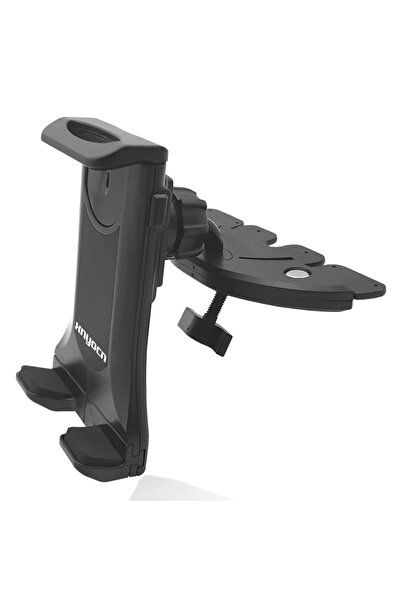 Choice حامل سيارة عالمي أسود اللون، مزود بفتحة لمشغل الأقراص المدمجة، مناسب ل...