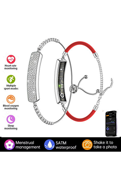 OEM Bratara Elenganta Fitness Smart Dama, Puls, SpO2, Somn, Stres, Autonomie ...