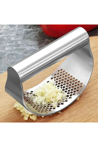 Choice Silver New Stainless Steel Garlic Press Squeezer Manual Mincer Choppin...