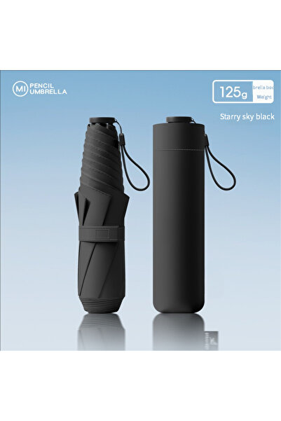 Choice1 Iron Black 125g Japanese ultra-light portable sun umbrella sun protec...