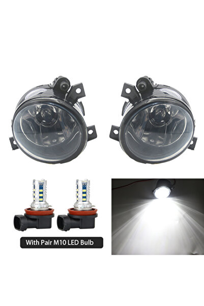 Choice1 With M10 LED White Fog Lamp For VW Jetta 5 Golf 5 GTI 2005 2006 2007 ...