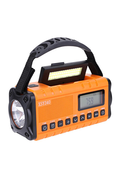 Choice6 ALLOYSEED XSY340 10000mAh 12000mAh AM/FM/NOAA Weather Radio with 2 So...