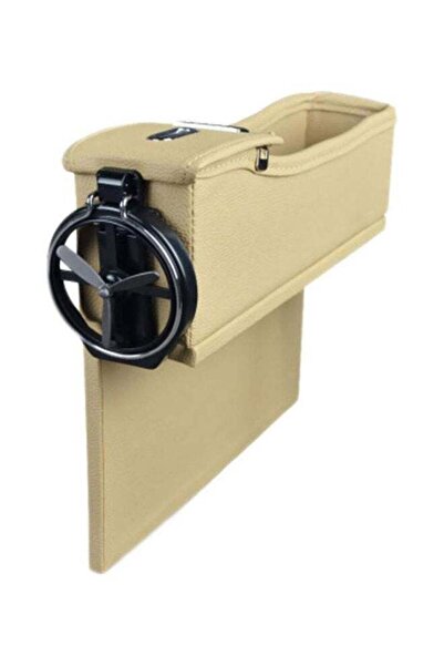 Shopi منظم مقعد السيارة جلد من مونتاكي مع مروحة