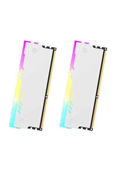 Choice RM-01 Wh 2pcs Teucer 5V 3Pin ARGB RAM Heatsink Aura Sync DDR4 DDR3 Mem...
