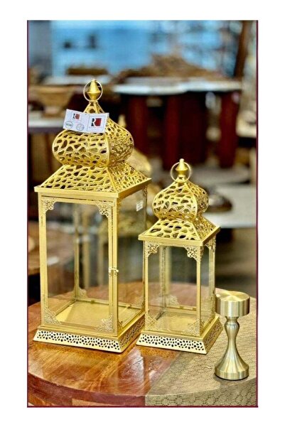 AZOZ MERCHLY Elegant Ramadan Decorative Lantern Set