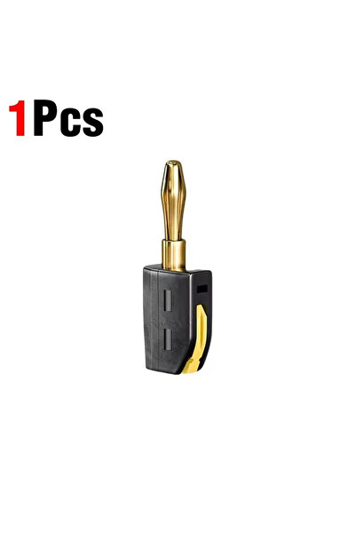 Choice4 1Pcs Black Portable 32A 4mm Banana Plug Solderless Quick Connect High...