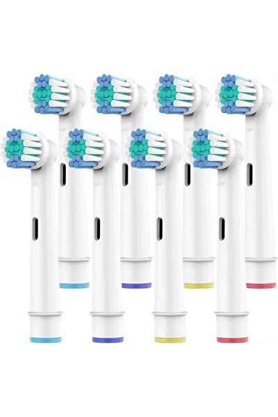 Choice3 ٨ قطع، ٤/١٢/١٦/٢٠ قطعة من رؤوس فرشاة الأسنان الكهربائية البديلة المتو...