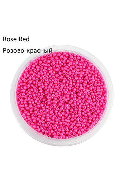 Choice17 2mmx1000pcs Rose Red 2mm Charm Glass beads Czech Glass Seed Beads Sm...