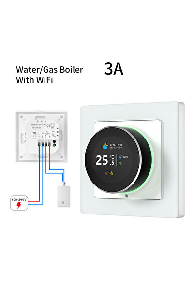 Choice WiFi WaterGas Boiler AVATTO Tuya WiFi Smart Knob Thermostat Temperatur...