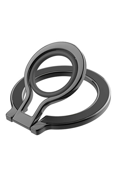 Choice1 Black with Black For MagSafe Phone Magnetic Finger Ring Holder for Ip...