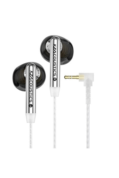 Choice1 سماعة أذن سوداء بدون ميكروفون، مقاس 3.5 ملم، KZ Duet، صوت عالي الدقة،...