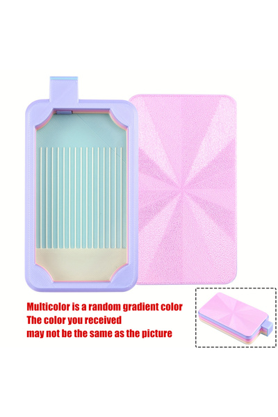Choice4 Multicolor Gradient Color Diamond Art Tray With Lid, Diamond Painting...