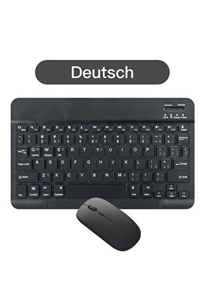 Choice1 لوحة مفاتيح بلوتوث ألمانية/إسبانية مقاس 10 بوصات لأجهزة iPad Air Pro،...