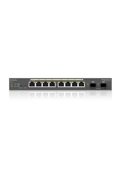 ENGENIUS EWS2910FP-FIT Switch, 8 Gigabit POE ports, 2 SFP ports, 110W power, ...
