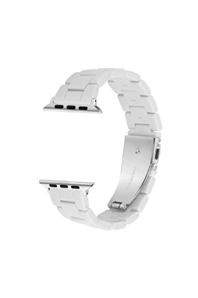 Choice1 سوار ساعة من الراتنج الأبيض بألوان الحلوى، مقاسات 38، 40، 41، S10-42 ...