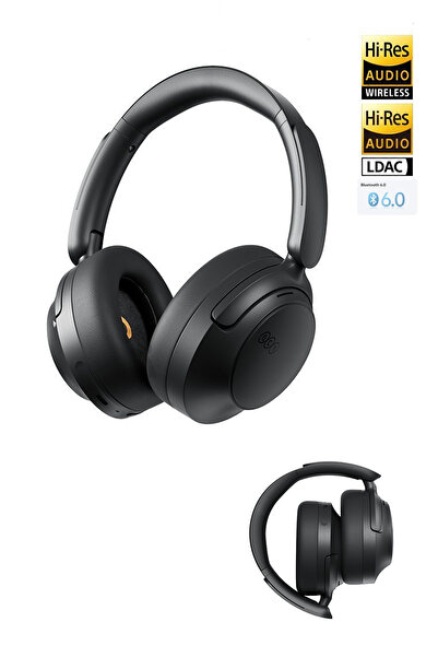 QCY H3S 6.0 Bluetooth Kulaklık Anc Hi-res Ldac Bluetooth 6.0 Kafaüstü Kablosu...
