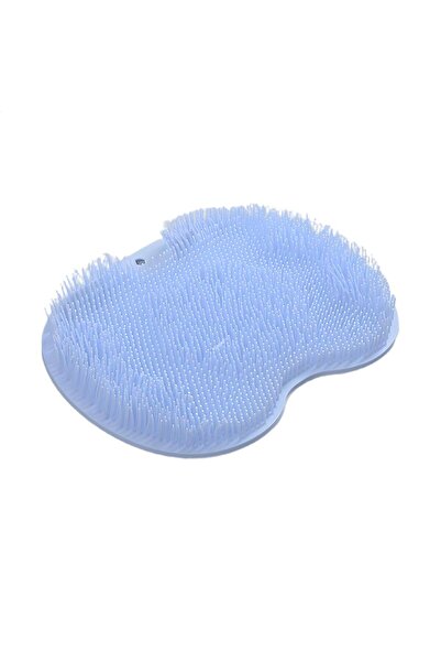 choice2 فرشاة غسيل القدمين الزرقاء مع فرشاة شفط، أداة حمام، وسادة تدليك القدم...