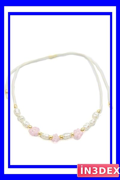 İN3DEX Pink Colored Spring Themed Bracelet Accessory